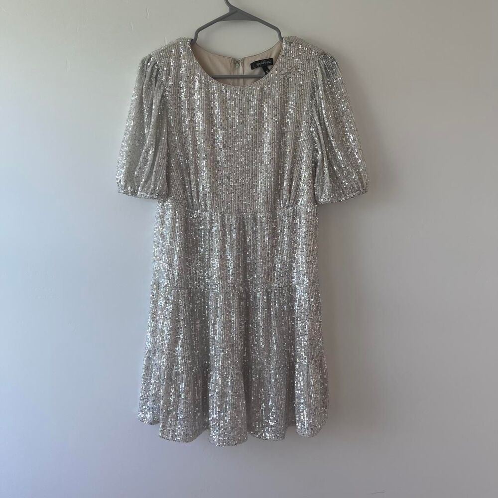Speechless Women's Silver Dress